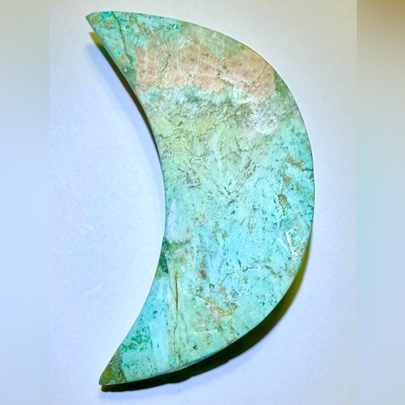 Peruvian Turquoise_Crescent Moon_Inca - Picture 2 of 2